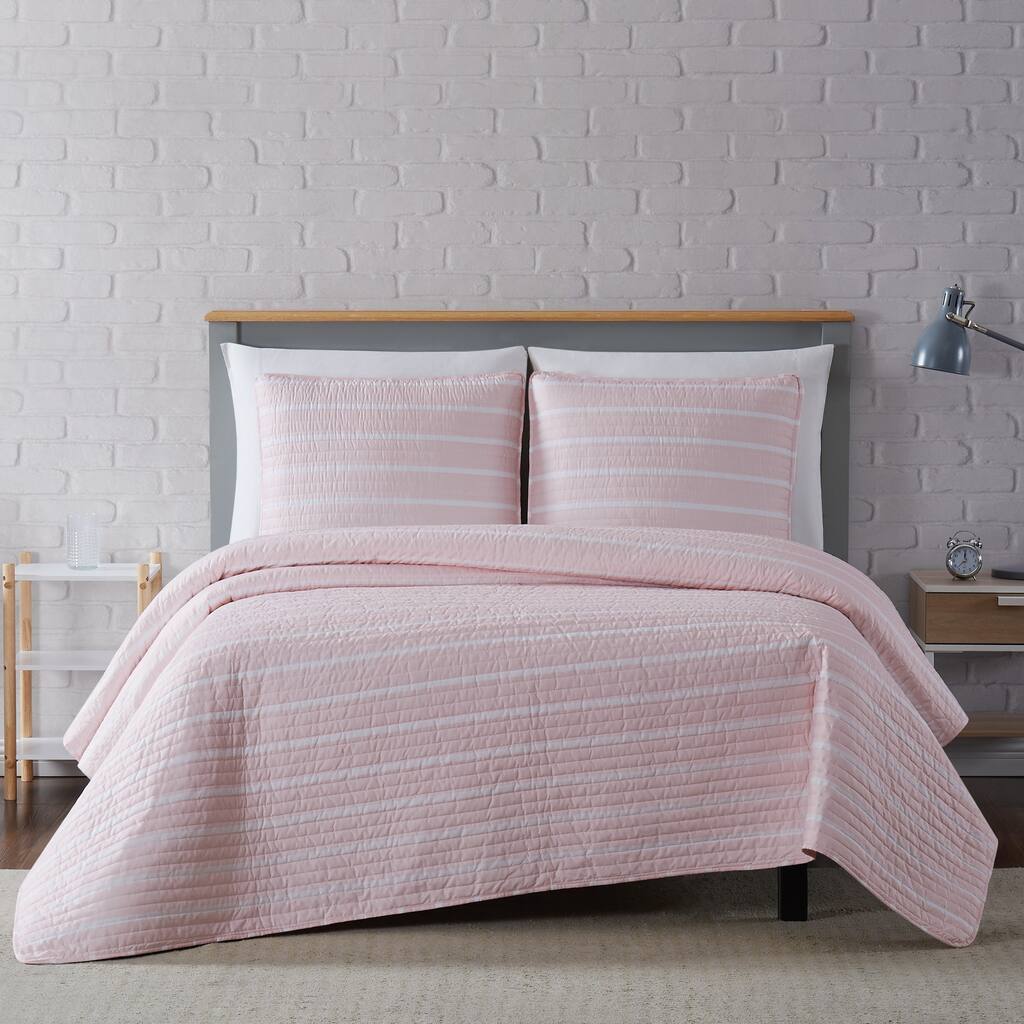 Carson Carrington Tomterna Stripe 3-piece Quilt Set