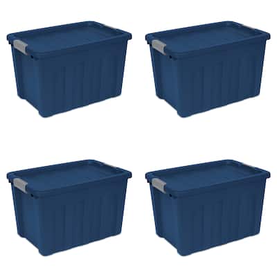 Case of 4 Sterilite 25 Gallon Ultra Totes