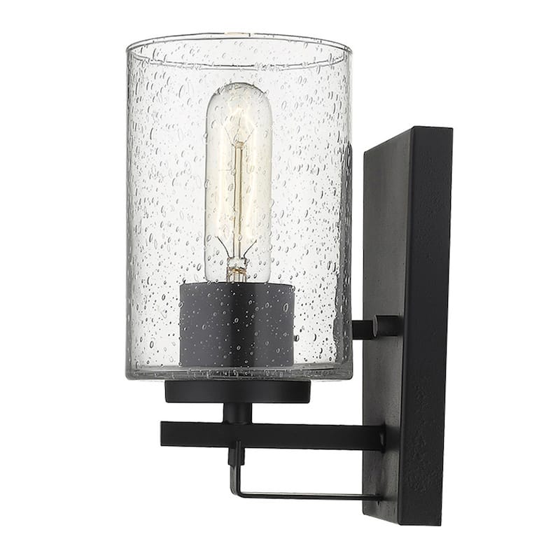 Orella 1-light Matte Black Wall Sconce