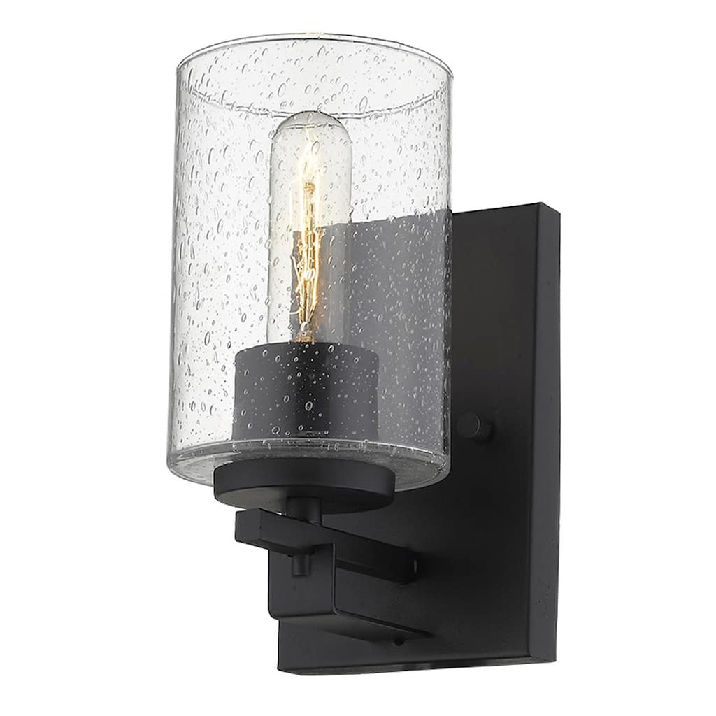 Orella 1-light Matte Black Wall Sconce