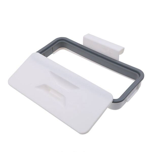 Shop Trash Bag Holder Organizer Kitchen Garbage Hook Over Cabinet