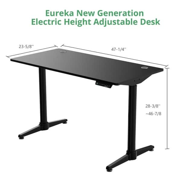 Shop Eureka Ergonomic Height Adjustable Electric Stand Up Desk