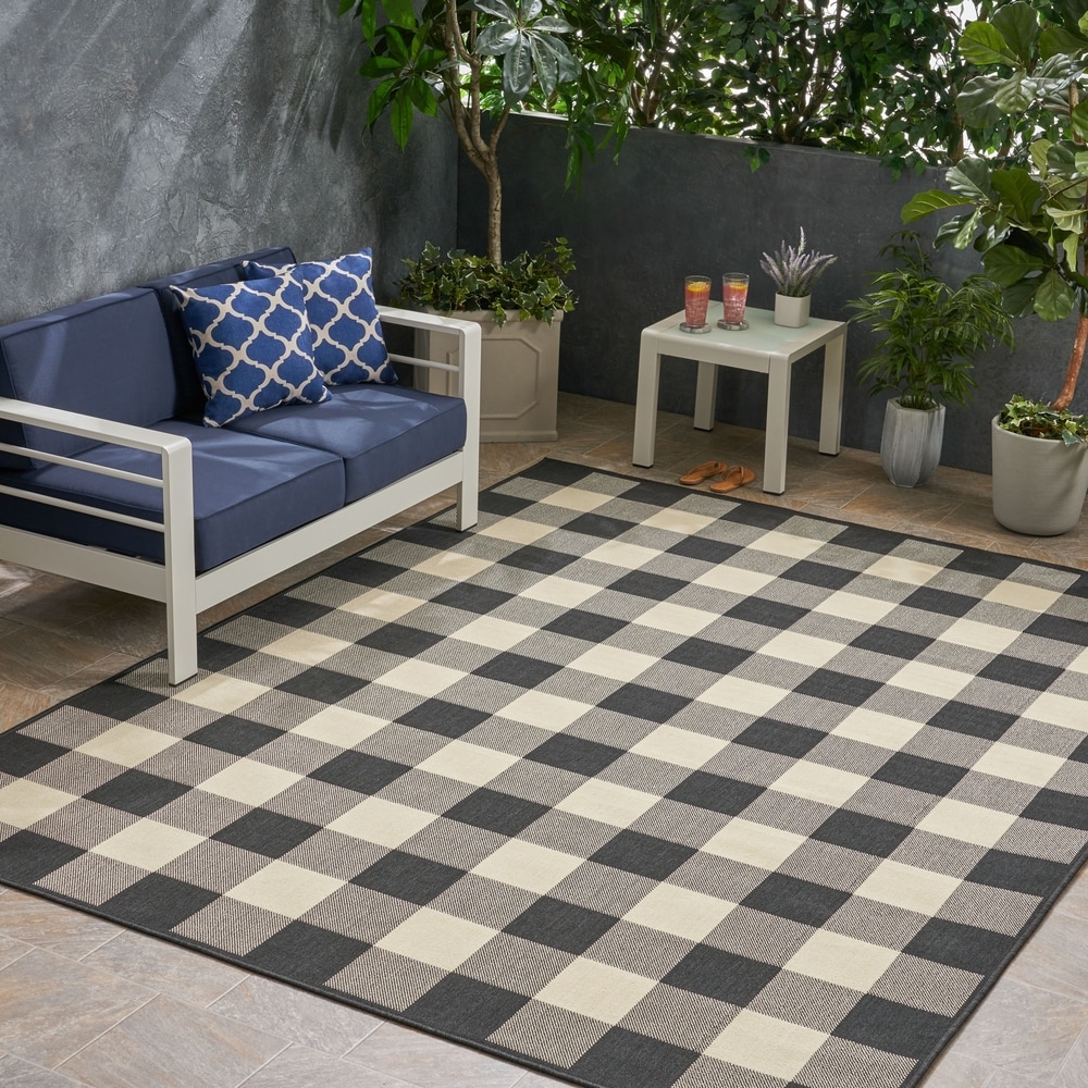 https://ak1.ostkcdn.com/images/products/28226892/Crossroads-Outdoor-Check-Fabric-Black-and-Ivory-Area-Rug-by-Christopher-Knight-Home-e8990d58-07bf-4257-b2af-6bad342695c6_1000.jpg