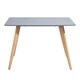 Carson Carrington Satenas Metal and Wood White Top Dining Table - Thumbnail 14