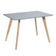 Carson Carrington Satenas Metal and Wood White Top Dining Table - Thumbnail 13