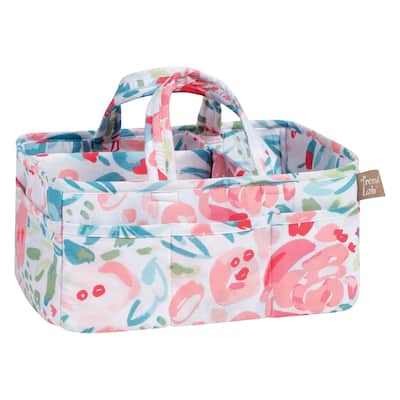 Painterly Floral Storage Caddy