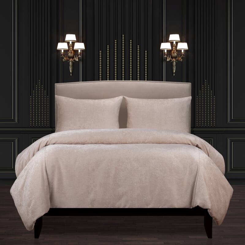 F Scott Fitzgerald Rhythm And Rhyme Cream Luxury Duvet Cover