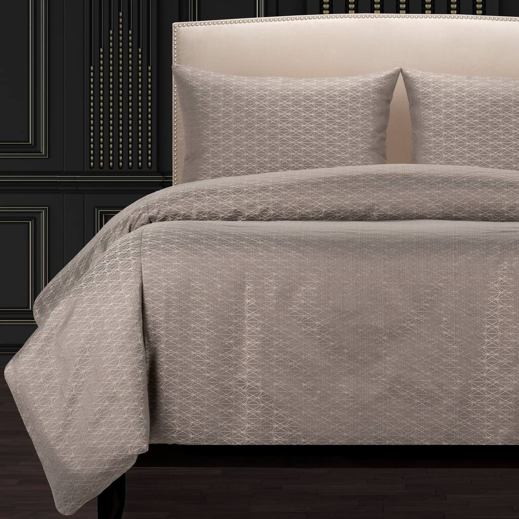 F Scott Fitzgerald Star Attraction Nickel Luxury Duvet Cover