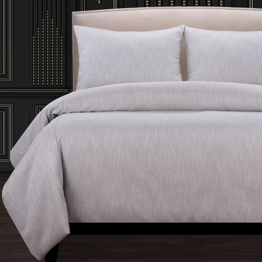 F Scott Fitzgerald Lumiere Truffle Luxury Duvet Cover