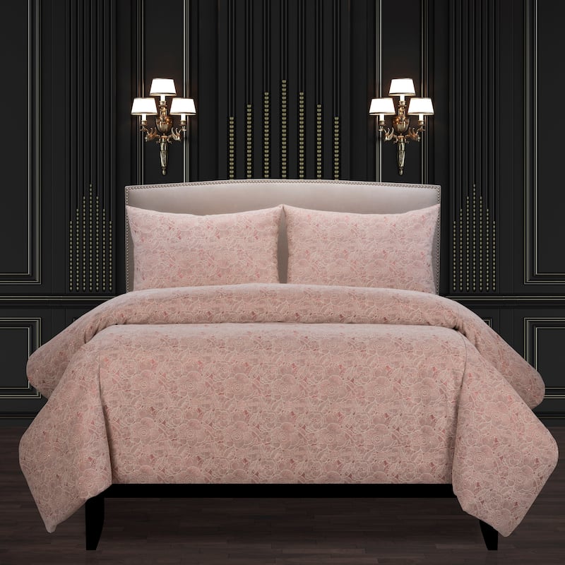 F Scott Fitzgerald Garden Party Rose Luxury Duvet Cover
