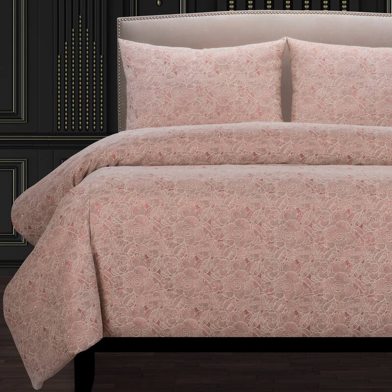 F Scott Fitzgerald Garden Party Rose Luxury Duvet Cover