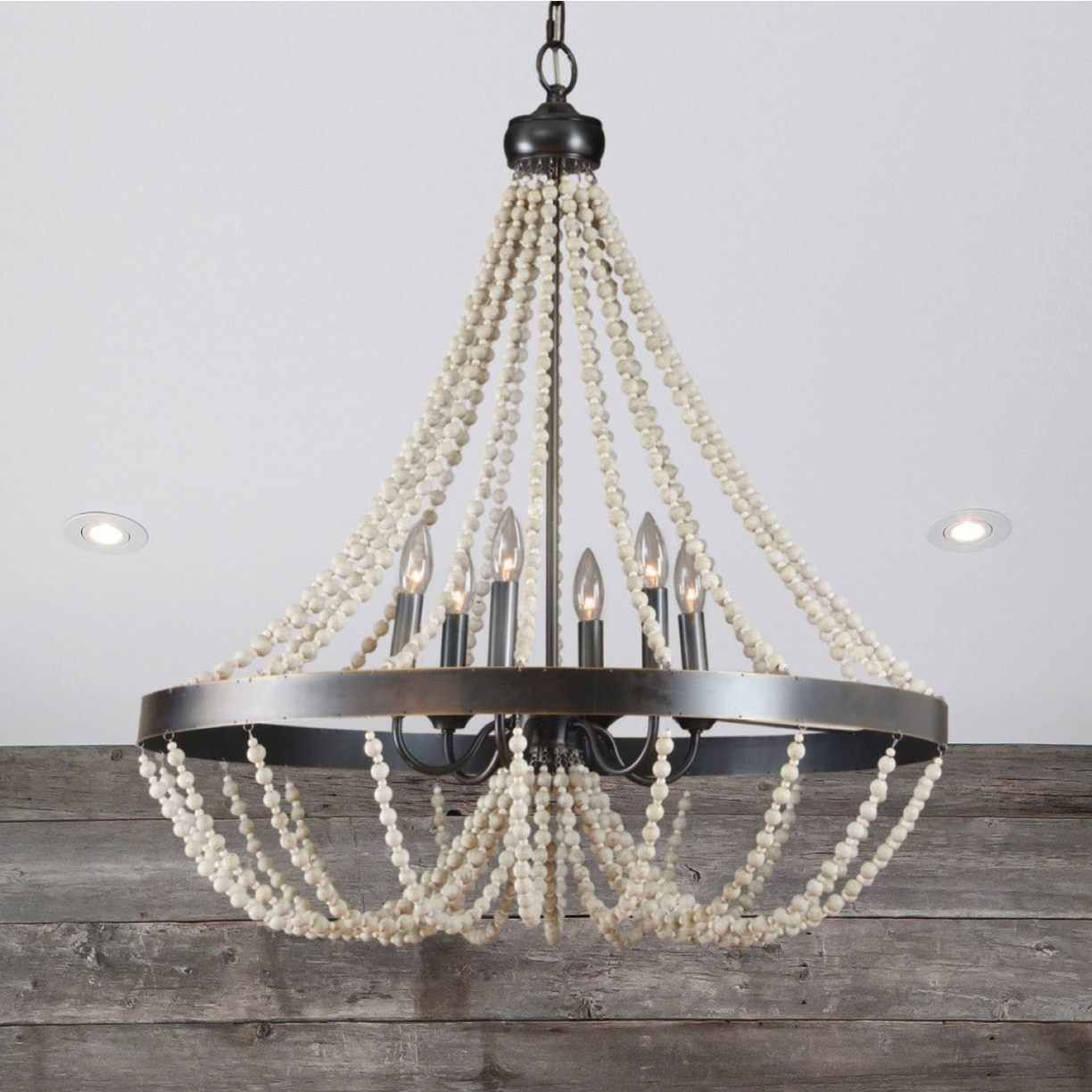 Porch & Den Bernietta Ceiling Fixture - Chandeliers For Bedrooms by Overstock.com