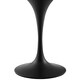 Modway Lippa Mid-Century Modern 48" Oval Dining Table in Black White - Black White - N/A - Thumbnail 2