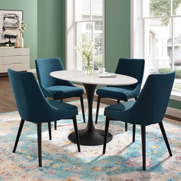 Modway Lippa Mid Century Modern 48 Oval Dining Table Modway Lippa Mid Century Modern 48 Oval Dining Table