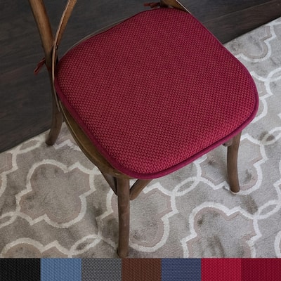 Memory Foam Honeycomb Non-slip Chair Cushion Pads (16 x 16 in.)
