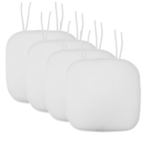 Memory Foam Honeycomb Non-slip Chair Cushion Pads (16 x 16 in.)