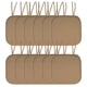 preview thumbnail 45 of 75, Memory Foam Honeycomb Non-slip Chair Cushion Pads (16 x 16 in.) Set of 12 - Taupe