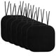 preview thumbnail 34 of 75, Memory Foam Honeycomb Non-slip Chair Cushion Pads (16 x 16 in.) Set of 6 - Black