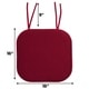preview thumbnail 17 of 75, Memory Foam Honeycomb Non-slip Chair Cushion Pads (16 x 16 in.)