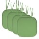 preview thumbnail 69 of 75, Memory Foam Honeycomb Non-slip Chair Cushion Pads (16 x 16 in.) Set of 4 - Green