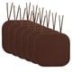 preview thumbnail 38 of 75, Memory Foam Honeycomb Non-slip Chair Cushion Pads (16 x 16 in.) Set of 6 - Chocolate