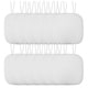 preview thumbnail 50 of 75, Memory Foam Honeycomb Non-slip Chair Cushion Pads (16 x 16 in.) Set of 12 - White