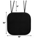preview thumbnail 5 of 75, Memory Foam Honeycomb Non-slip Chair Cushion Pads (16 x 16 in.)