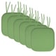 preview thumbnail 75 of 75, Memory Foam Honeycomb Non-slip Chair Cushion Pads (16 x 16 in.) Set of 6 - Green