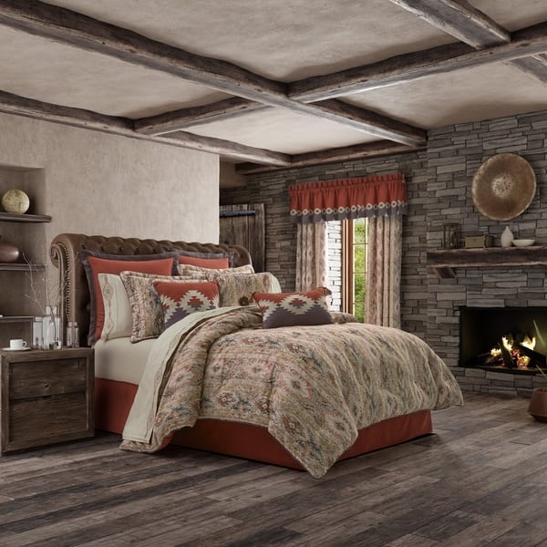 Five Queens Court Baldwin Southwest Comforter Set On Five Queens Court Baldwin Southwest Comforter Set On