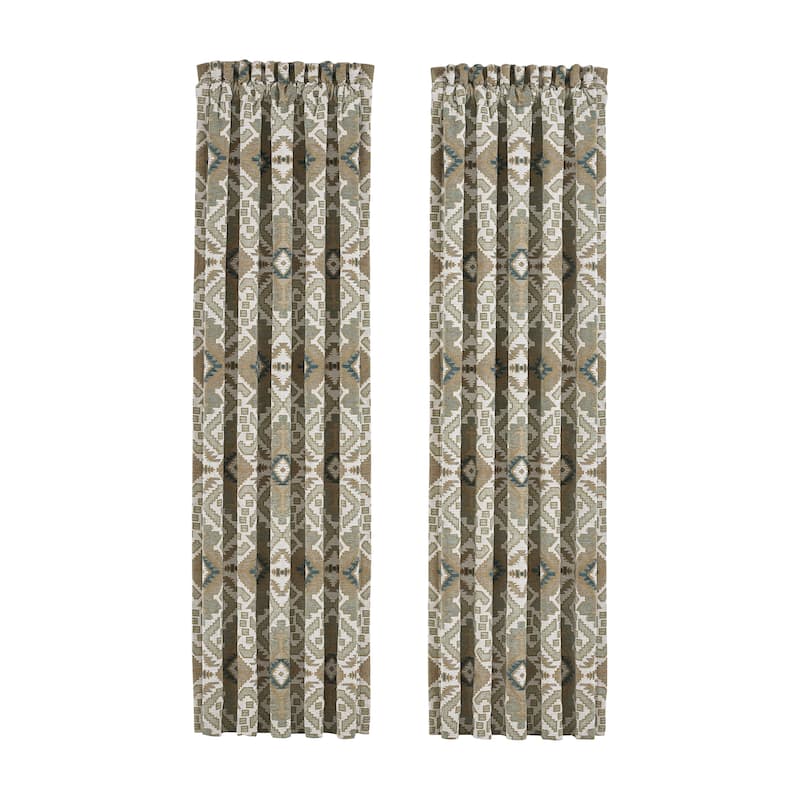 Five Queens Court Plainview 84 Inch Window Panel Pair