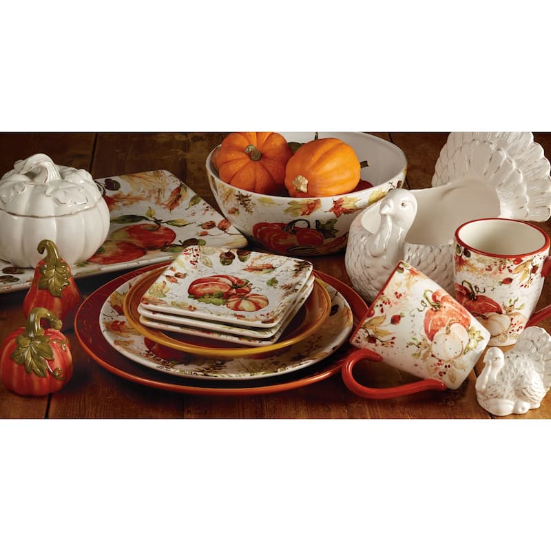 Certified International Harvest Splash 16-piece Dinnerware Set