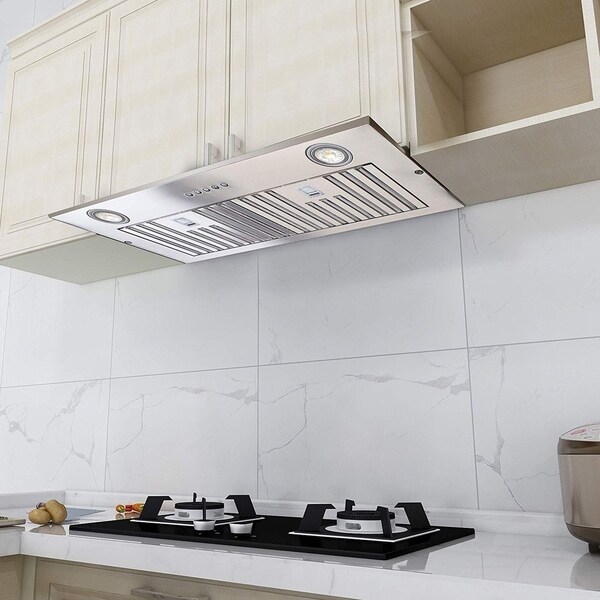 Under Cabinet Range Hood In Stainless Steel 30 Inch Ducted Under Cabinet Range Hood In Stainless