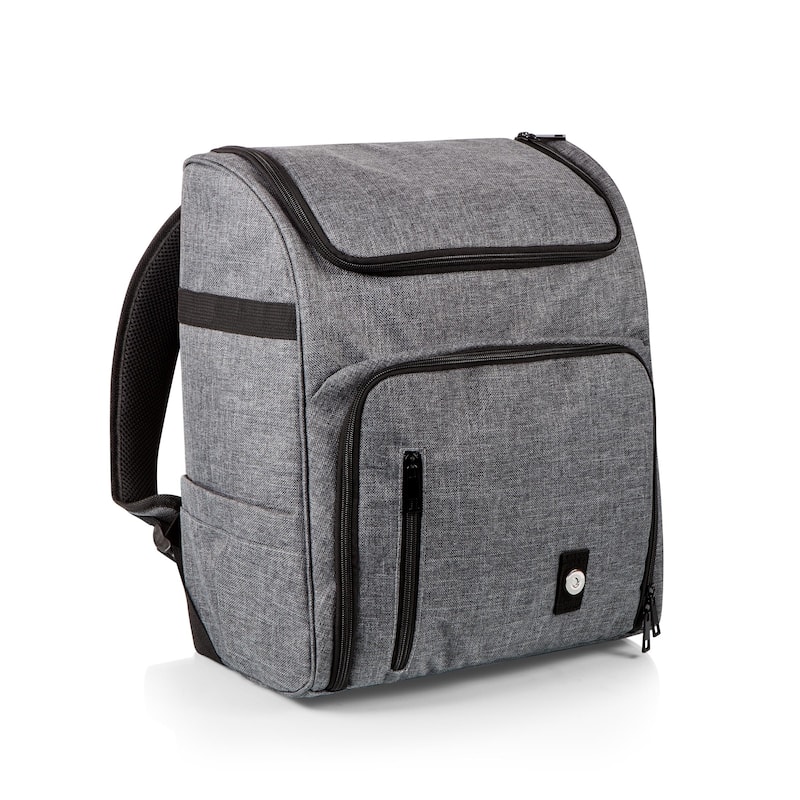 Commuter Travel Backpack Cooler, (Heathered Grey)