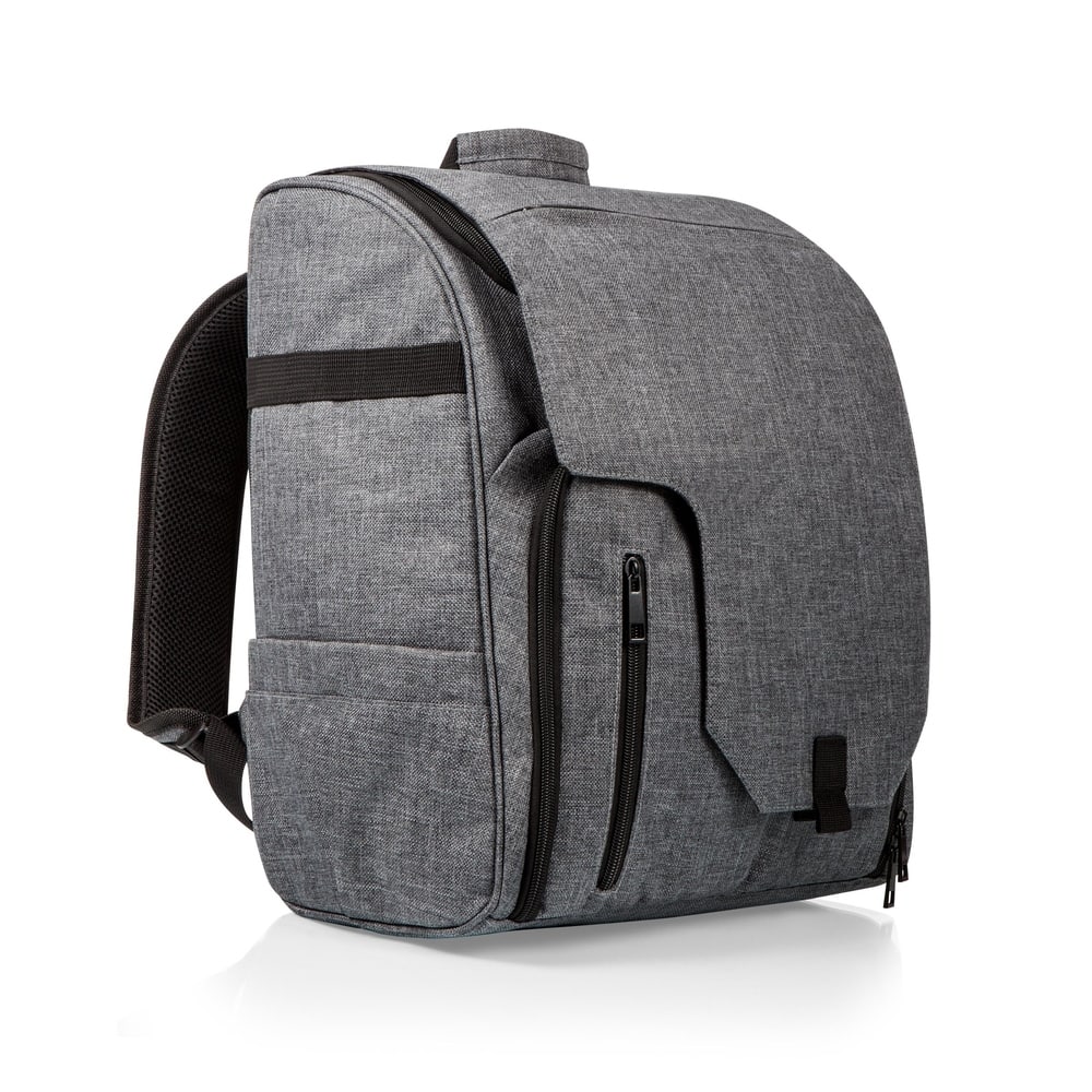 Commuter Travel Backpack Cooler, (Heathered Grey)