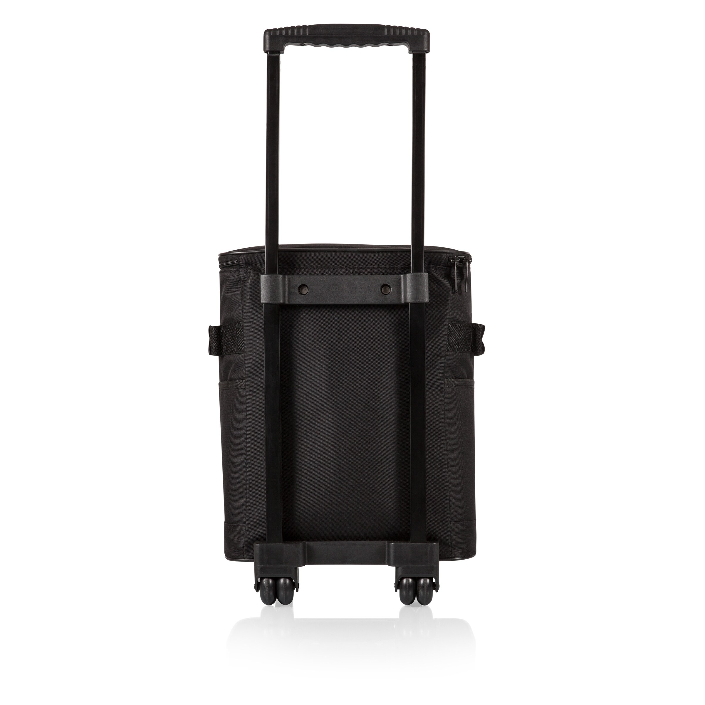 white rolling cooler