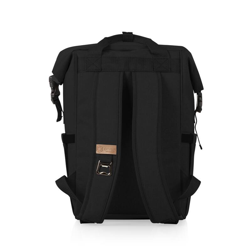 On The Go Roll-Top Cooler Backpack, (Heathered Gray)