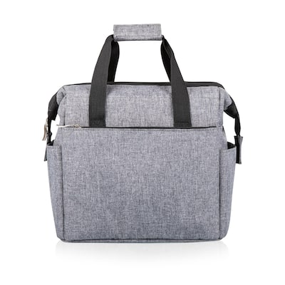 On The Go Lunch Cooler, (Heathered Gray)