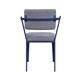 preview thumbnail 3 of 3, ACME Cargo Chair in Gray Fabric & Blue