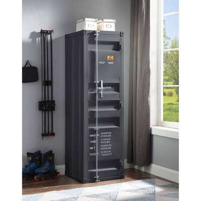 ACME Gunmetal Finish 1-door Cargo Wardrobe