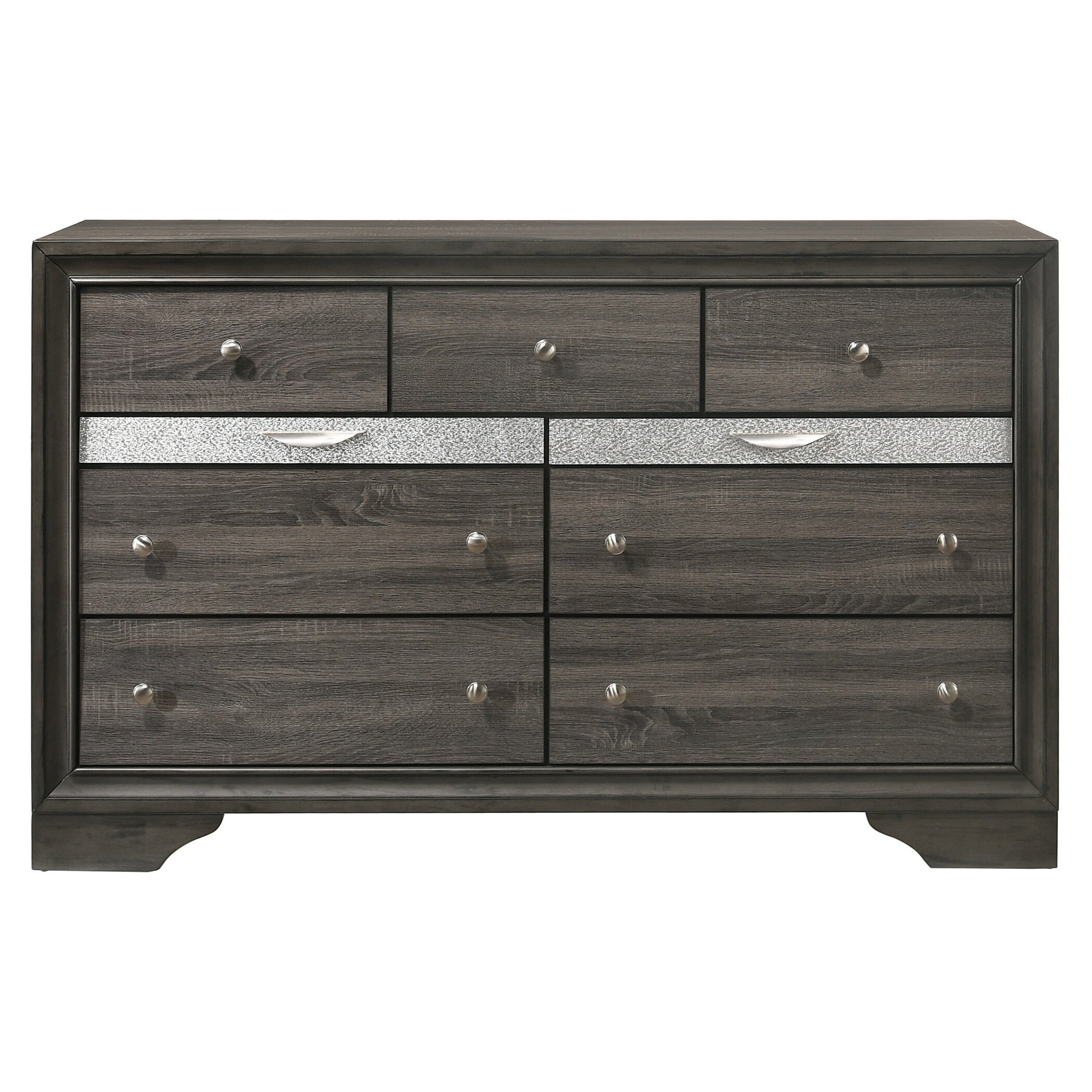 silver orchid dresser Silver Orchid Brockwell Gray Dresser - Bed Bath & Beyond