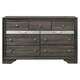 preview thumbnail 2 of 2, Silver Orchid Brockwell Gray Dresser