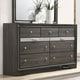 preview thumbnail 1 of 2, Silver Orchid Brockwell Gray Dresser