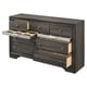 preview thumbnail 3 of 2, Silver Orchid Brockwell Gray Dresser