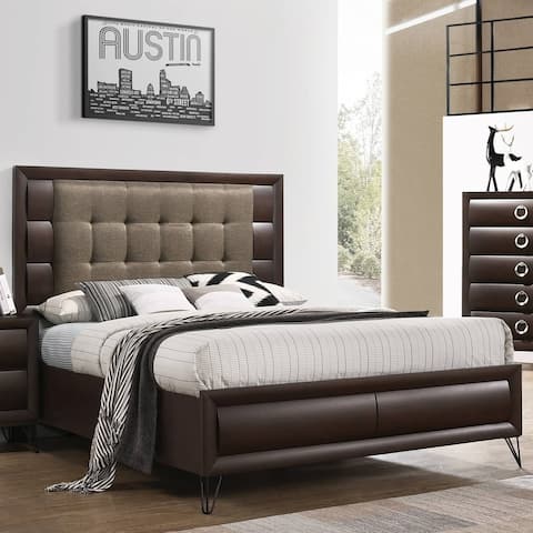 Strick & Bolton Vistic Upholstered Eastern King Bed