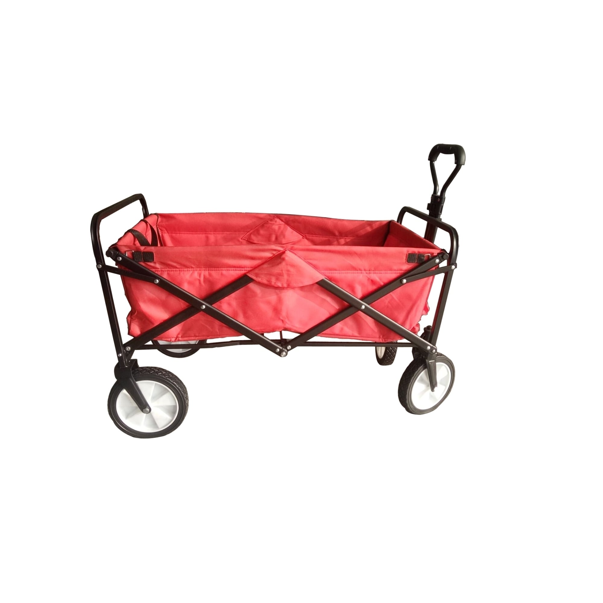 red collapsible wagon