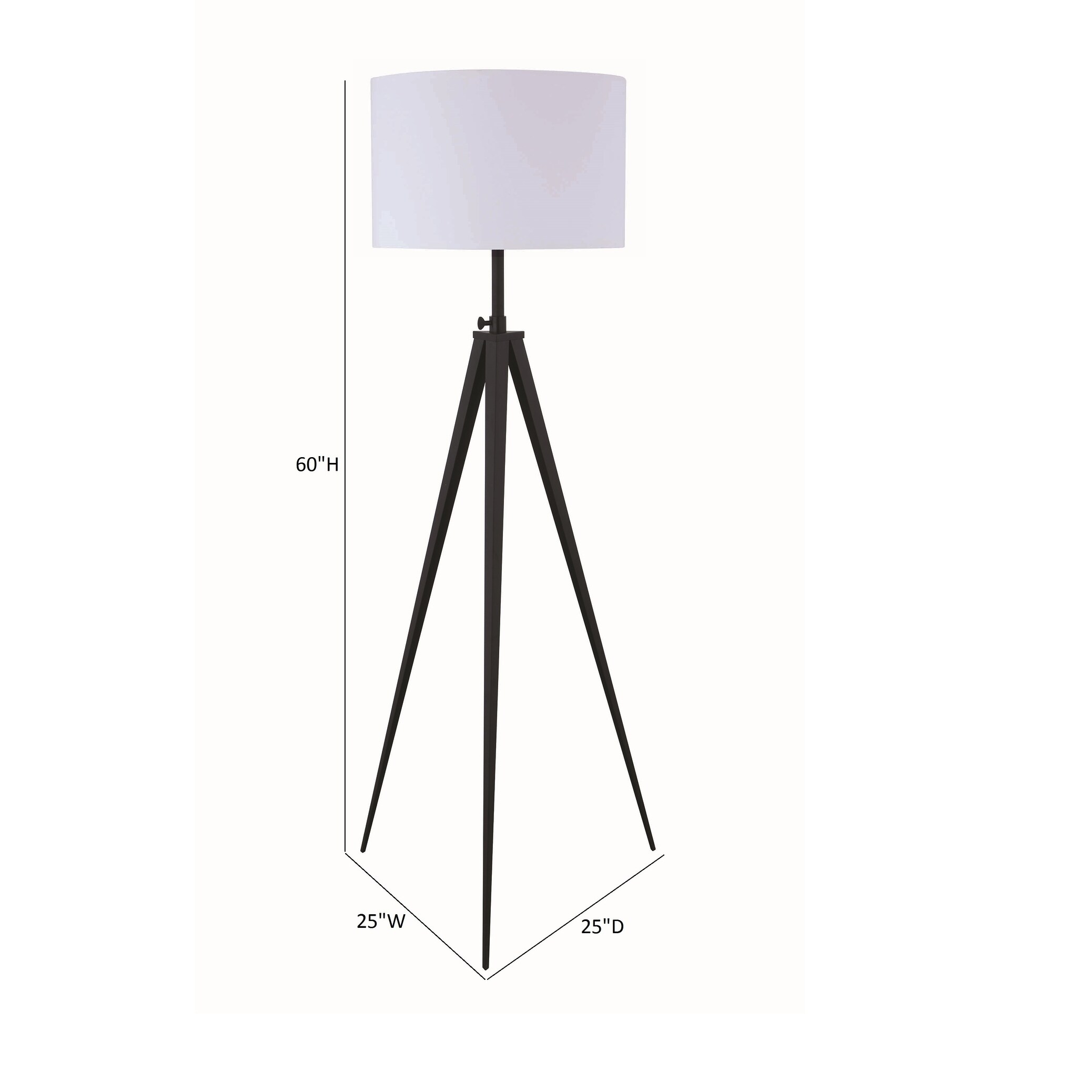 adjustable tripod floor lamp