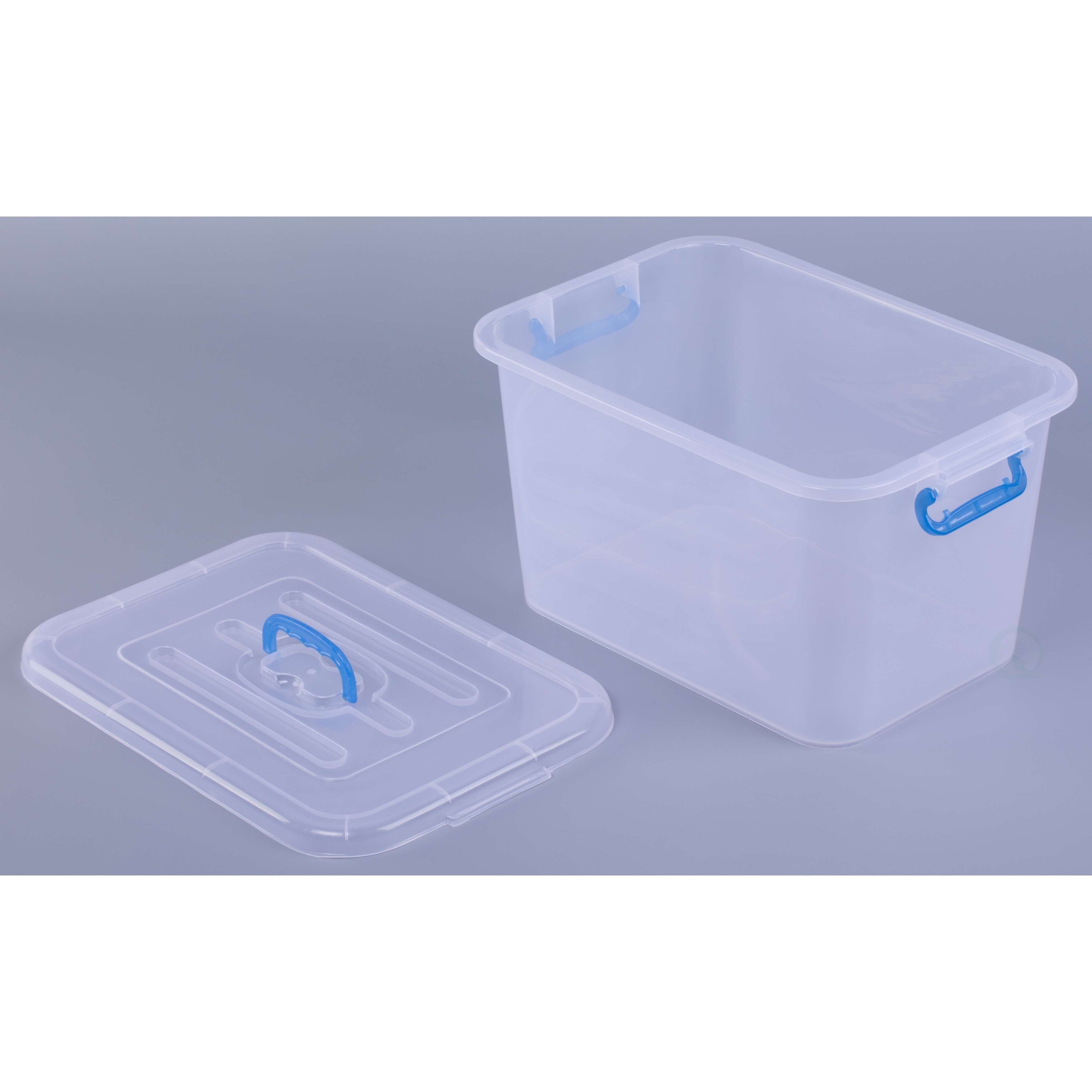 large clear plastic storage containers with lids