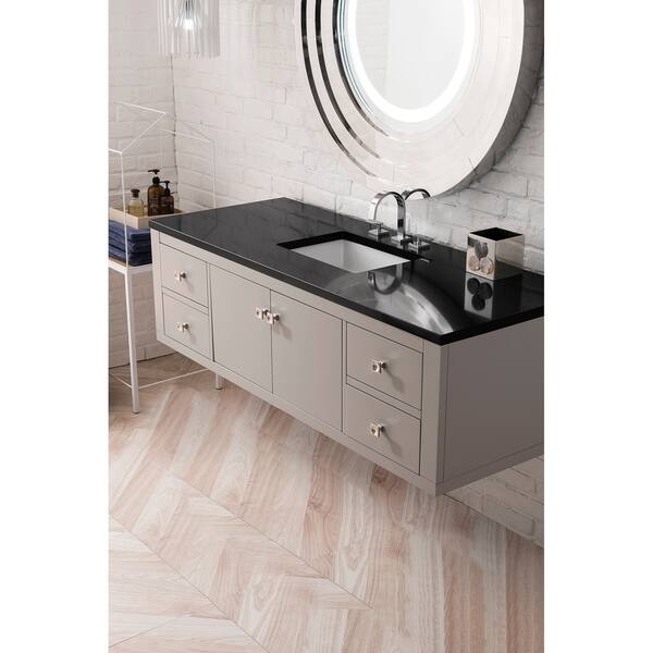 Shop Silverlake 60 Single Vanity Mountain Mist Free Shipping
