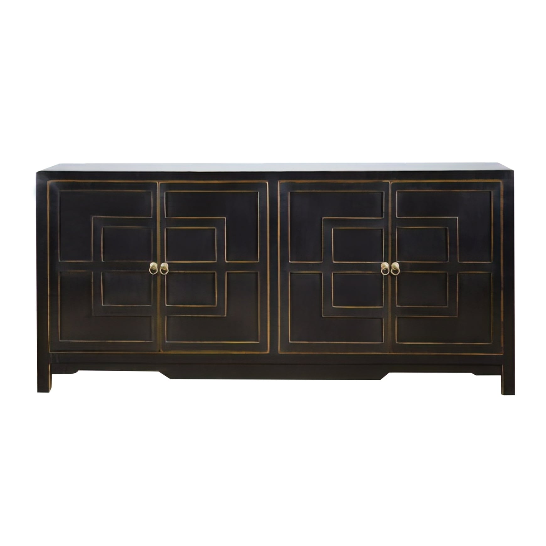 Abbyson Theodore 72-Inch Wood Side Cabinet - Bed Bath & Beyond