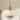 Ashir Matte Black/Off-White 3-light Chandelier
